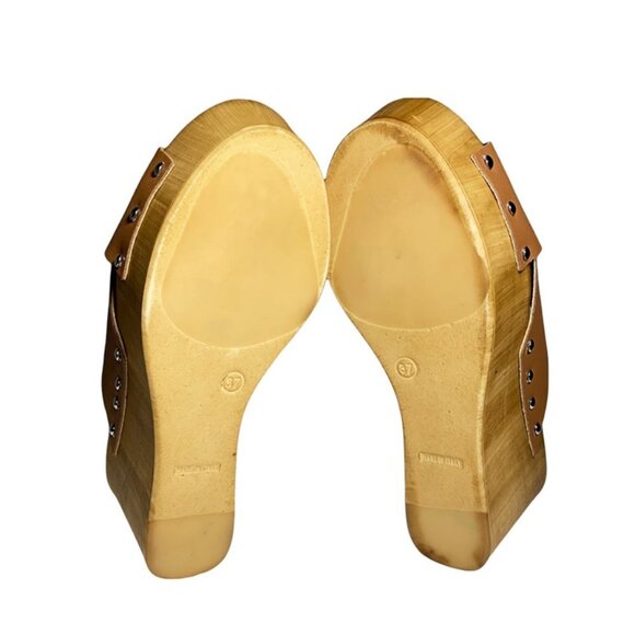 CHARLES DAVID FIji Studded platform mule - Picture 6 of 6